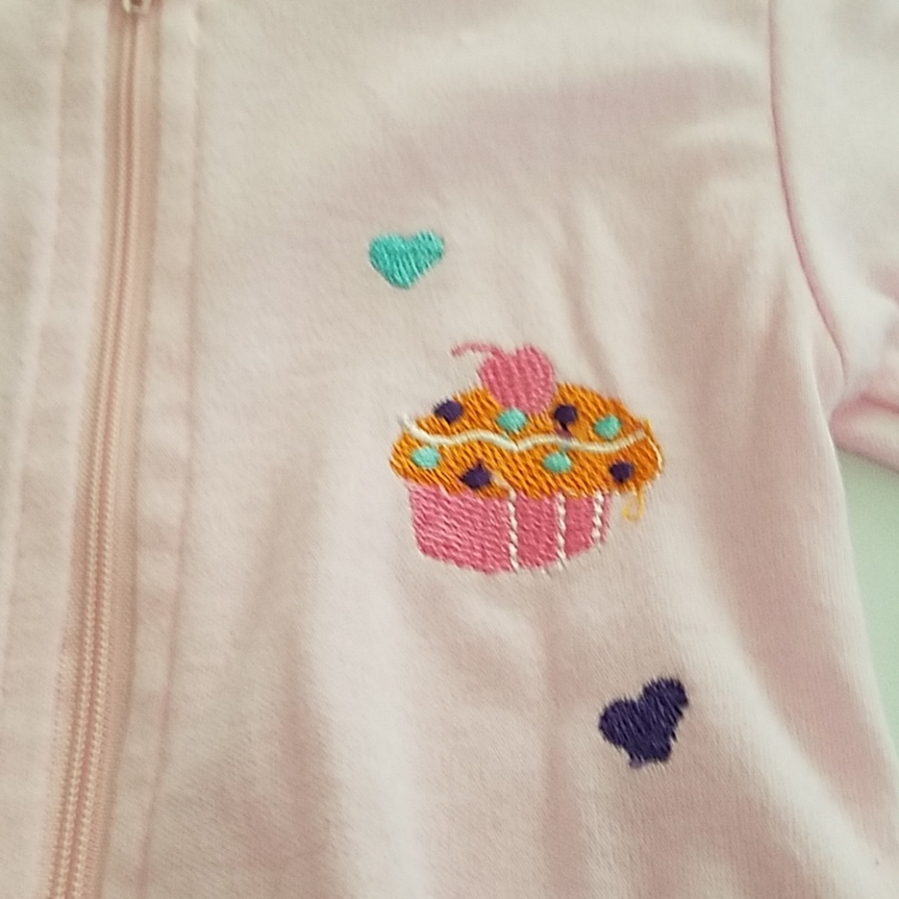 Cute Butterfly Footed PJs - Picture 2 of 2